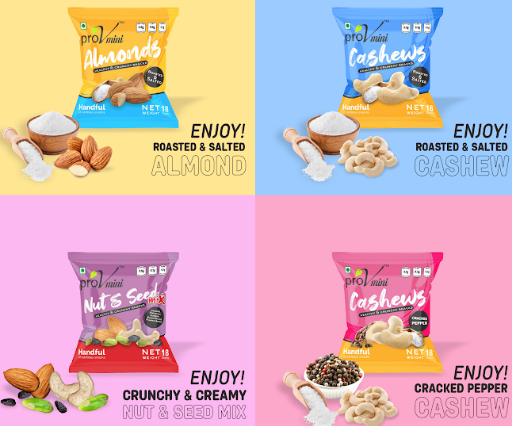 Mumbai-based startup ProV Foods launches mini snack-pack of nuts